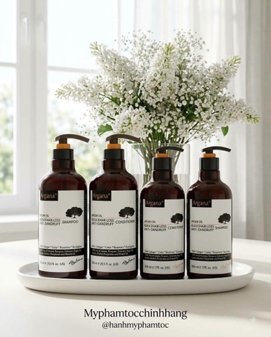Dầu gội xả ARGANA phục hồi tóc và trị gàu Anti-Dandruff & Repair 500ml/ 750ml