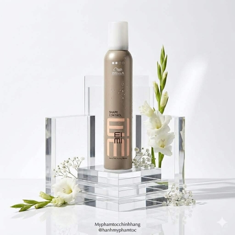 Bọt tạo kiểu và giữ nếp tóc độ 4 Wella Shape Control Mousse 300ml ( Hold Level 4)