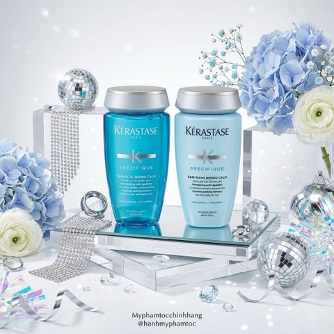 Dầu Gội Kérastase Spécifique Bain Dermo-Calm Cho Da Đầu Nhạy Cảm 250ml | 1000ml