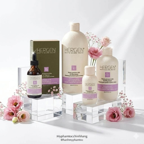 DẦU GỘI BES HERGEN CHỐNG RỤNG V1 400ML - 1000ML