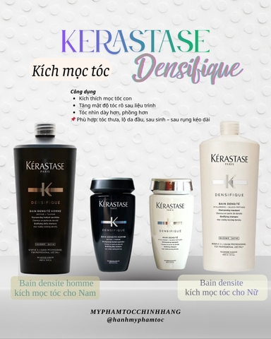 bộ sản phẩm Dầu gội – Dầu xả – Mặt nạ Kérastase Densifique