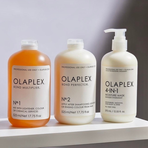 Bộ phục hồi tóc chuyên sâu Olaplex No.1 & No.2 dung tích 525ml