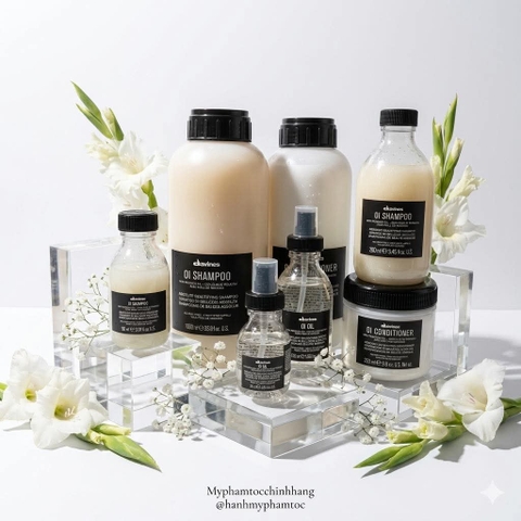 DẦU GỘI XẢ DAVINES OI ABSOLUTE DƯỠNG ẨM SUÔN MƯỢT 280ML - 250ML - 1000ML