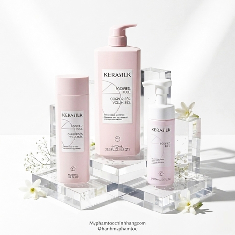 Dầu Gội và dầu xả Kerasilk Volumizing Tăng Phồng Tóc 250ml 150ml 750ml
