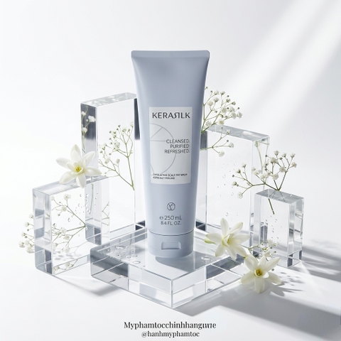 Tẩy tế bào chết da đầu Kerasilk Exfoliating Scalp Pre-Wash 250ml