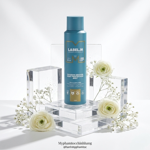 Xịt bảo vệ tóc khỏi nhiệt Label.m Fashion Edition Heat Protection Mist 150ml