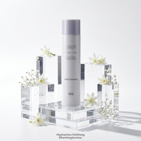 Xịt bọt tẩy tế bào chết da đầu 003 Number Three Muriem Crystal Scalp Cleansing Foam 250g