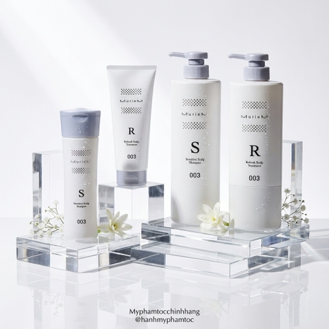 Dầu gội giảm rụng cho da đầu khô và nhạy cảm Number three 003 Muriem S