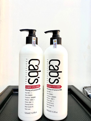 Gel Dưỡng Giữ Nếp Tóc Uốn CAB'S Curl Defining Nourishing Gel 500ml