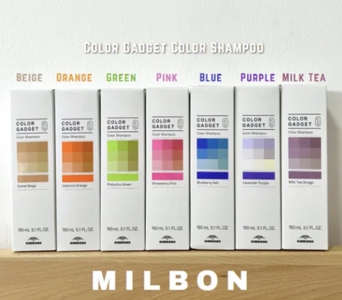 Dầu gội bù màu Milbon Color Gadget shampoo 150ml