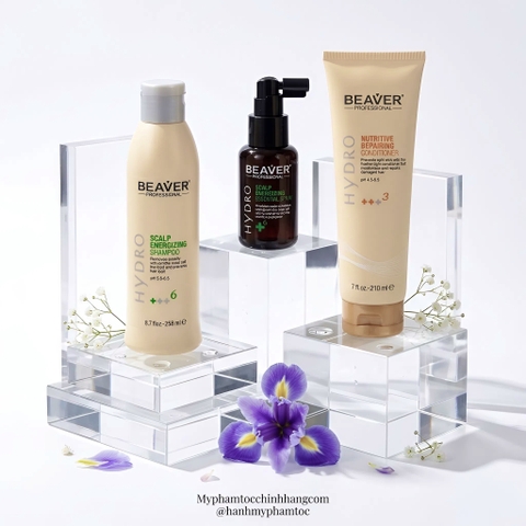 Dầu gội BEAVER số 6 ngăn rụng và kích thích mọc tóc BEAVER Keratin Strengthening Shampoo No.6 – Anti-Hair Loss & Growth Boost 768ml