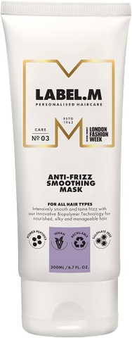 Mặt nạ làm mượt tóc chống xoăn xơ Label.m Anti-Frizz Smoothing Mask 200ml