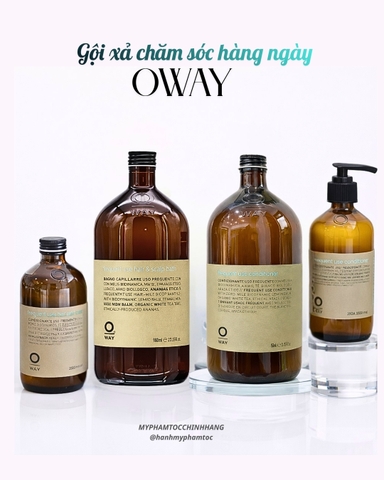 Dầu Gội & Dầu Xả Hằng Ngày Oway daily Frequent Use Hair & Scalp Bath + Oway Frequent Use Conditioner