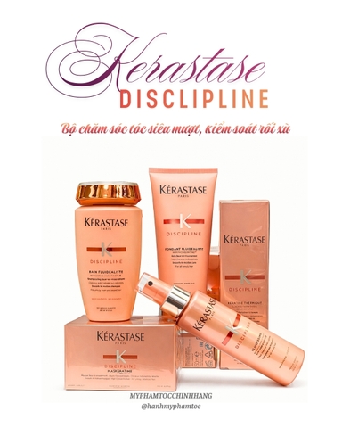 Bộ sản phẩm Dầu Gội – Dầu Xả – Mặt Nạ tóc Kérastase Discipline