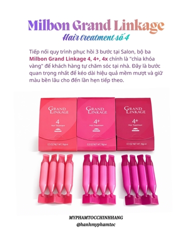 Kem ủ dưỡng tóc suôn mượt số 4 Milbon Deesse’s – dùng tại nhà