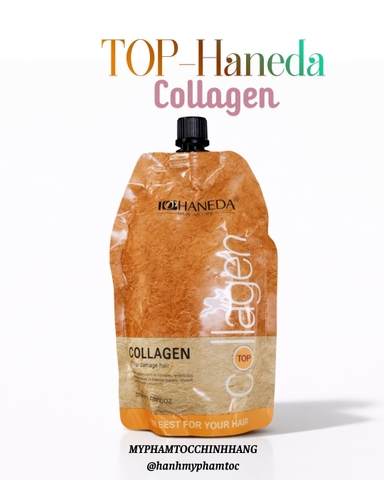 Hấp Tóc Top Haneda Collagen hũ hoặc túi 500ml