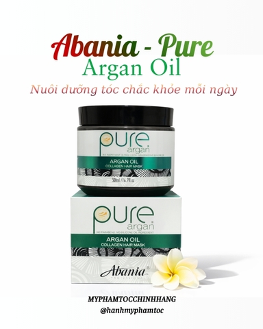 MẶT NẠ DƯỠNG CHẤT PHỤC HỒI ABANIA PURE ARGAN MASK HAIR 500ML