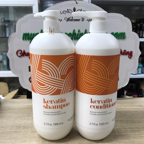 Dầu Gội Và Xả Keratin Aurane 1000ml