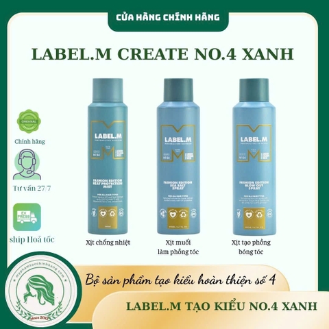 Xịt bảo vệ tóc khỏi nhiệt Label.m Fashion Edition Heat Protection Mist 150ml