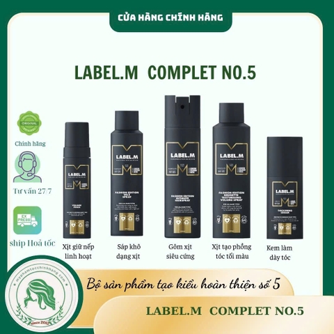 Kem bọt tạo phồng Label.m Fashion Edition Volume Mousse 200ml