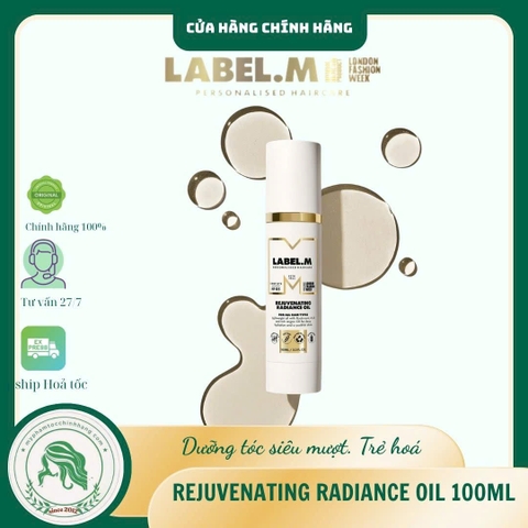 Tinh dầu dưỡng tóc Label.m Therapy Rejuvenating Radiance oil 100ml