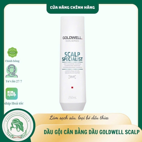 Dầu Gội Goldwell Dualsenses Scalp Specialist Deep Cleansing Shampoo 250ml