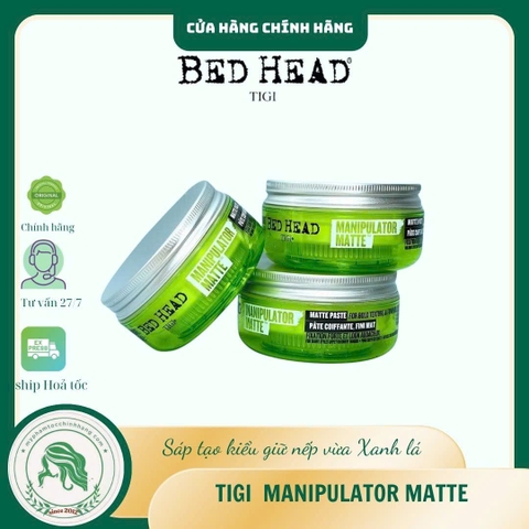 Sáp mờ siêu giữ nếp TIGI Bed Head Manipulator Matte Hair Wax Paste with Strong Hold 57m