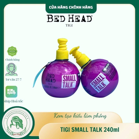 Kem Tạo Phồng TIGI Bed Head Small Talk Thickening Cream 240ml