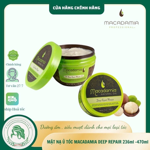 Kem hấp phục hồi chuyên sâu Macadamia Deep Repair Masque
