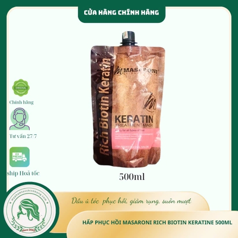 HẤP TÚI PHỤC HỒI MASARONI 500ML