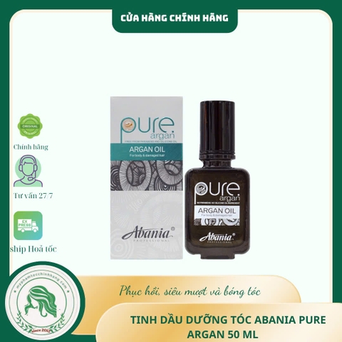 TINH DẦU DƯỠNG TÓC ABANIA PURE ARGAN OIL 50ML
