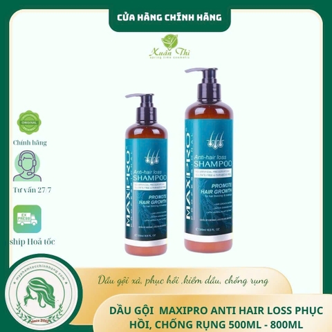 DẦU GỘI NGĂN NGỪA RỤNG TÓC MAXIPRO 500ML ANTI-HAIR LOSS