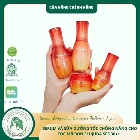 DẦU DƯỠNG, SỮA DƯỠNG, SERUM, KEM DƯỠNG MILBON ELUJUDA SUN PROTECT