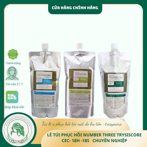 Kem hấp phục hồi tóc 003 Trisyscore 18H / 18S Number Three Hair Treatment 500ml