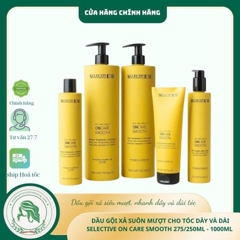 Gội xả suôn mượt Selective Oncare Smooth