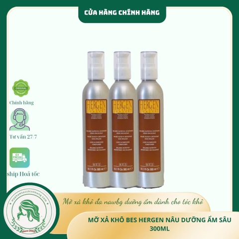 MỠ XẢ KHÔ BES HERGEN LEAVE-IN ENRICHING 300ml - 1500ML