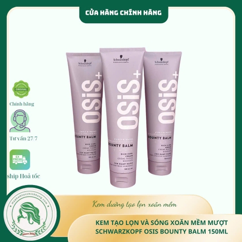 Kem Tạo Lọn Xoăn OSIS+ Bounty Balm Curl Cream 150ml
