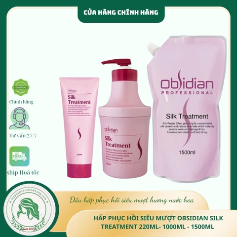 Hấp Dầu Dưỡng Tóc Siêu Mềm Mượt Obsidian