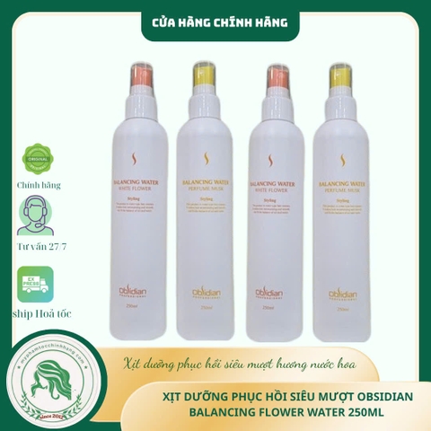 Xịt Siêu Dưỡng Ẩm và Bóng Tóc Obsidian Hương Nước Hoa 250ml