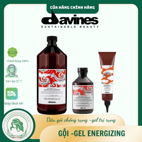 DẦU GỘI DAVINES CHỐNG RỤNG TÓC ENERGIZING 250NL - 1000ML