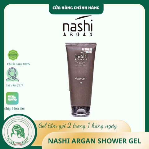 Tắm gội toàn thân Nashi Argan Shower Gel 200ml