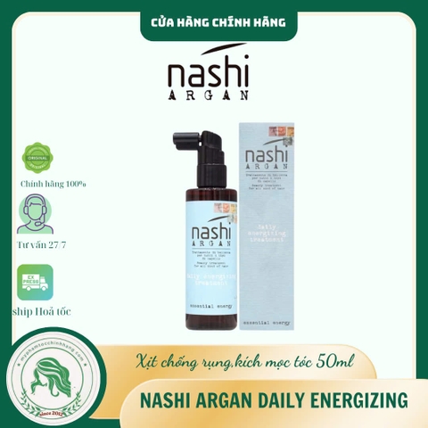 Xịt dưỡng hằng ngày Nashi Argan chống rụng – kích thích mọc tóc - Nashi Argan Daily Energizing Treatment 100ml