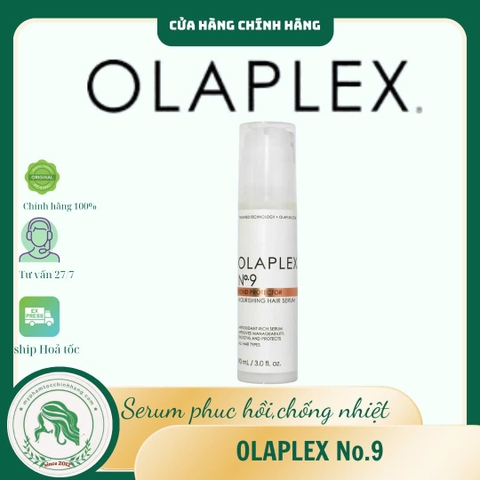 Tinh chất dưỡng tóc chống ô nhiễm và tạo kiểu OLAPLEX số 9 (OLAPLEX No.9 Bond Protector Nourishing Hair Serum)