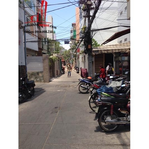 cho thuê nhà nguyên căn hẽm đường tôn thất tùng, quận 1, giá cho thuê: 22tr/tháng
