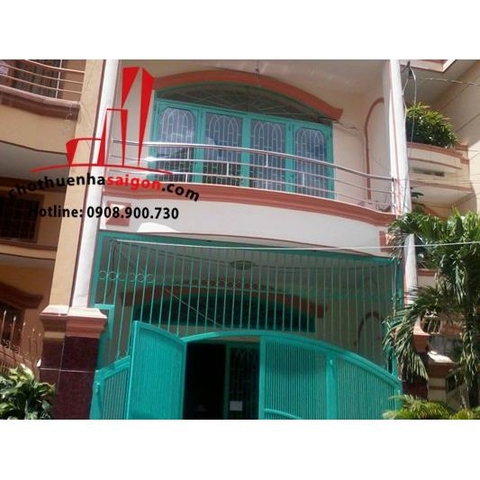 cho thuê nhà quận bình thanh, đường d1, phường 25, giá 550$/tháng