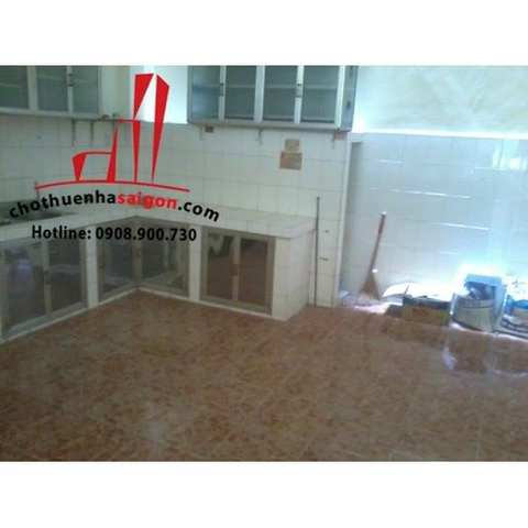 cho thuê nhà quận bình thanh, đường d1, phường 25, giá 550$/tháng