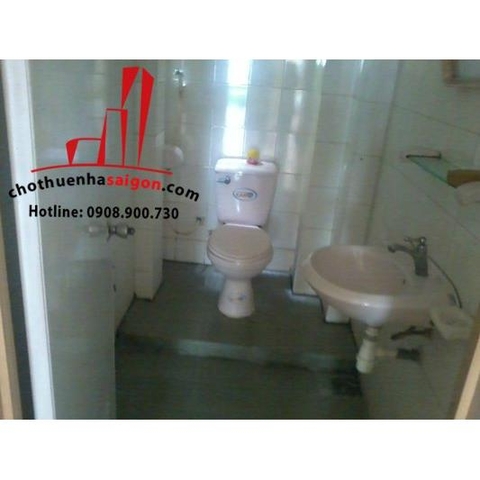 cho thuê nhà quận bình thanh, đường d1, phường 25, giá 550$/tháng