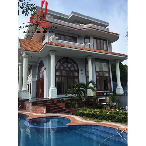biệt thự đường nguyễn ư dĩ, phường thảo điền quận 2, giá cho thuê:5000$/tháng