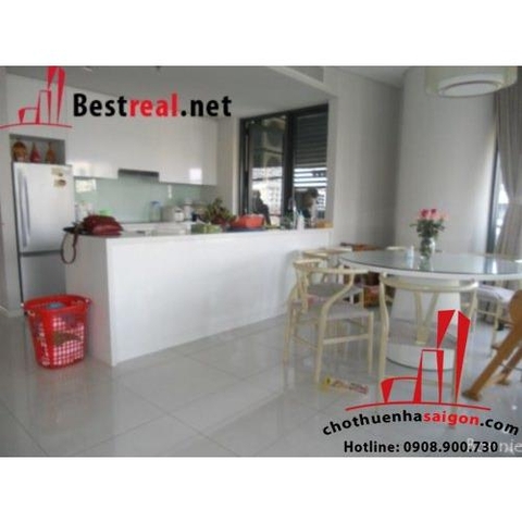 Cho thuê căn hộ city garden lầu 2 dt 141m, giá 1650$