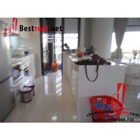Cho thuê căn hộ city garden lầu 2 dt 141m, giá 1650$